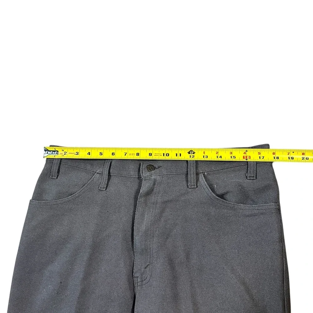Vtg 60's 70's Levi's BROWN‎ Dacron Pants USA FITS 35x29